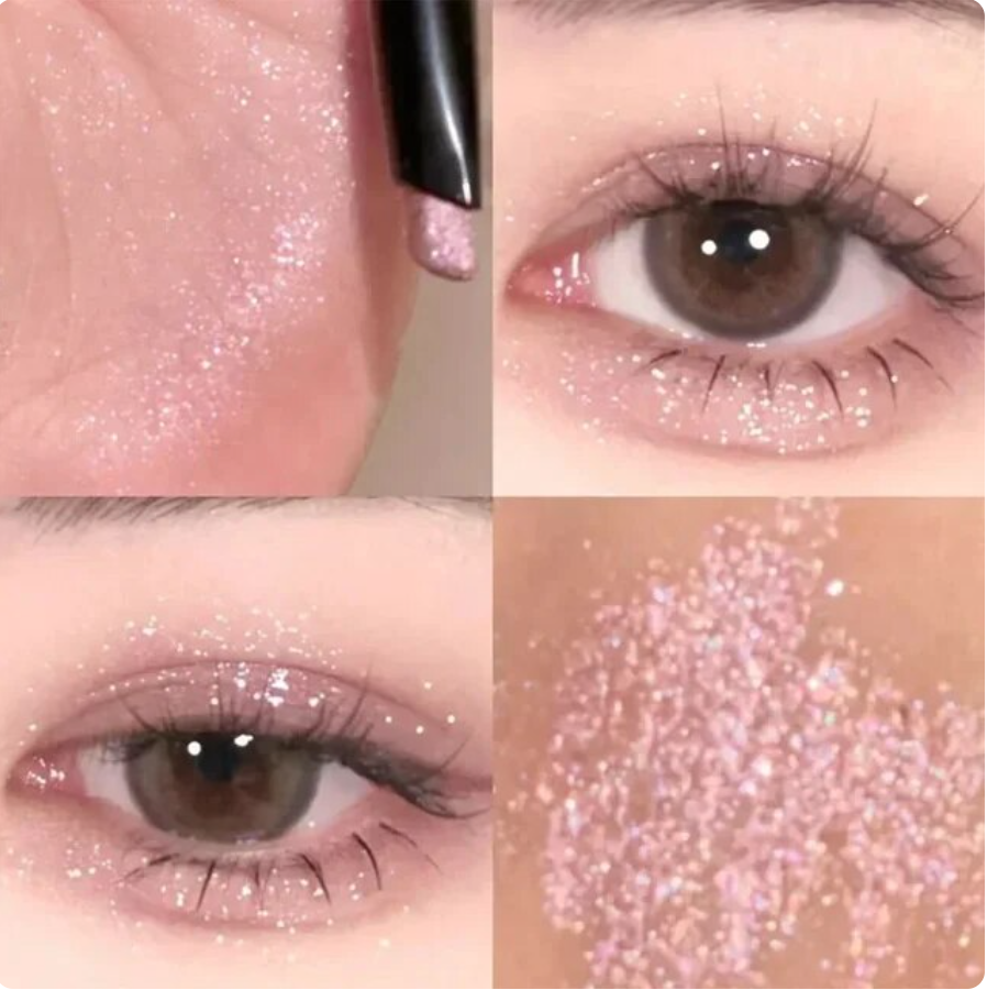 Pearlescent Eyeshadow Stick Pencil Eyeshadow - Waterproof Shimmer Silkworm Liner